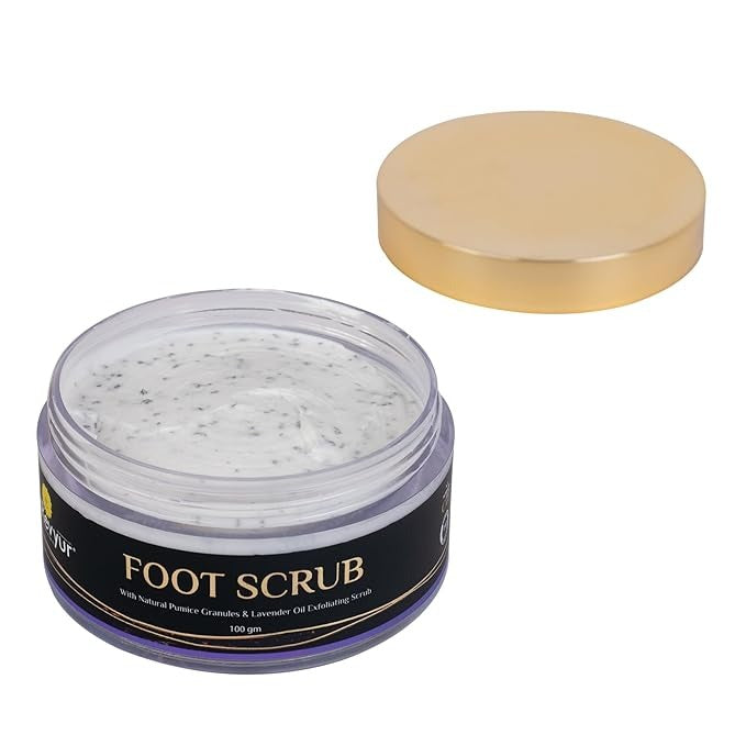 Revyur Speciality Naturals Foot Scrub with Natural Pumice Granules and Lavender Oil - 100 gm