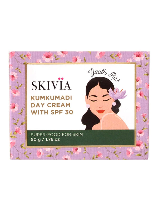 Skivia Kumkumadi Day Cream with SPF-30 - 50 gms
