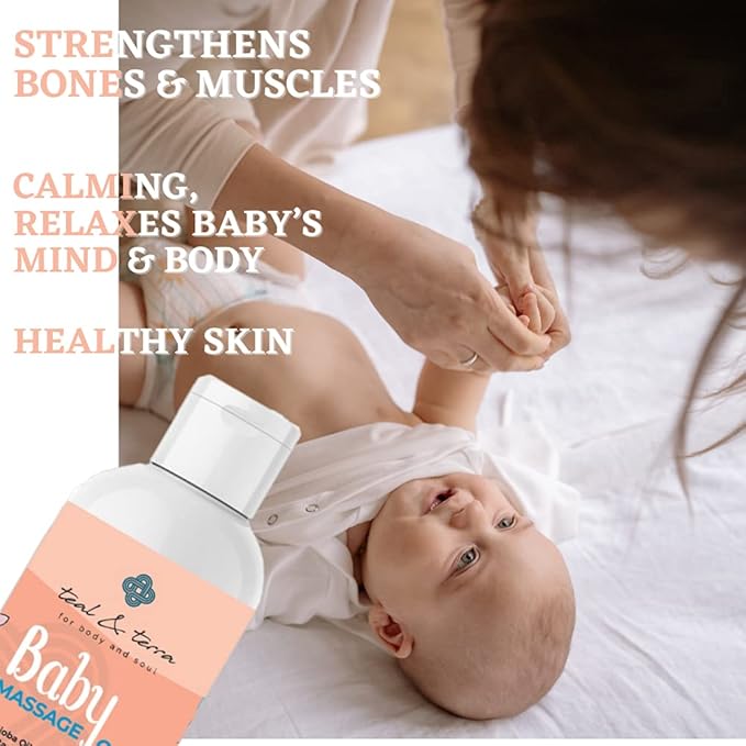 Teal & Terra Nourishing Baby Massage Oil - 200 Ml