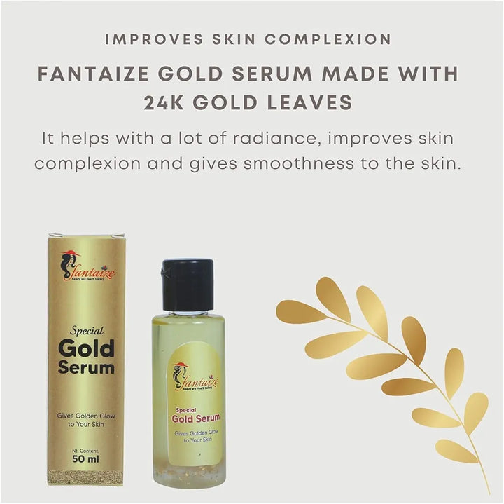 Fantaize - Gold Serum for a radiant, smooth skin - Pack of 1 