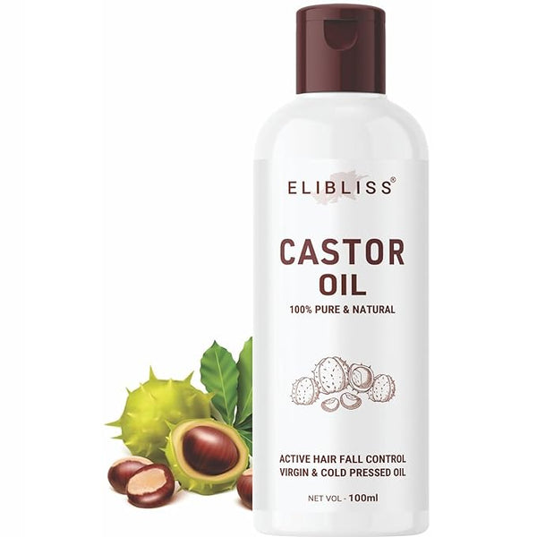 Elibliss Castor Oil For Hair Growth - 100 ml