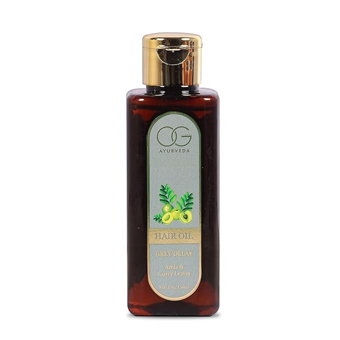 OG BEAUTY Ayurveda Grey Delay Hair Oil - 150 ml