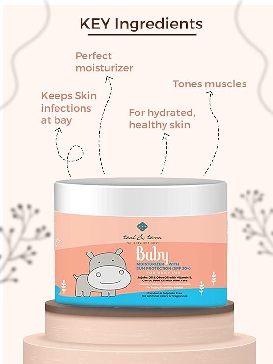 Teal & Terra Baby Daily Moisturizing Body Lotion Spf 30+ - 50 Gms