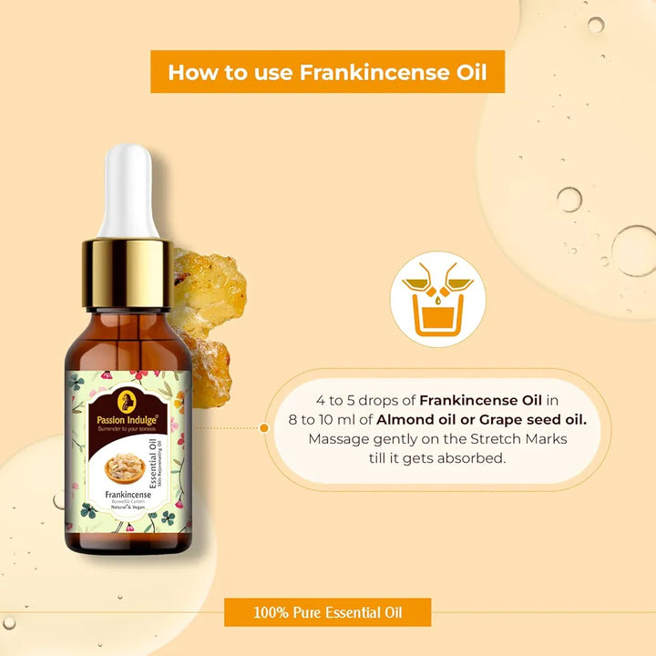 Passion Indulge Natural Frankincense skin Rejuvenating Oil  10ml