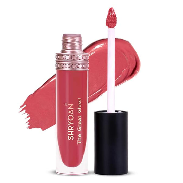 Shryoan The Great Gloss Liquid Lipstick Shade 12 - 6 ml