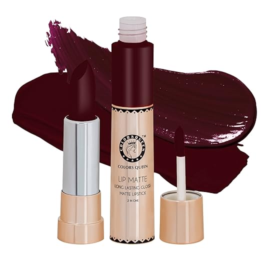 Colors Queen Lipstick Bridal Maroon (Matte) - 8 gms