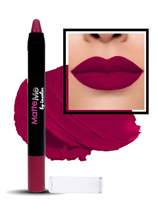 Incolor Matte Me Crayon Lipstick Long Lasting Waterproof Shade 29 - 2.3 gms