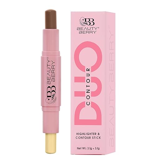 Beauty Berry Duo Contour and Highlighter Stick Shade 01 - 6.2 gms