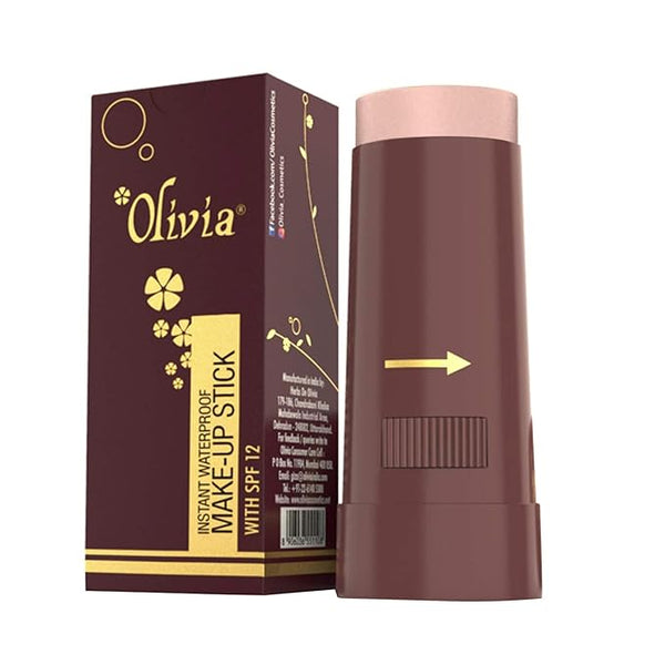 Olivia Instant Makeup Shimmering Stick Rachelle Rose Shade No.2 - 15 gms