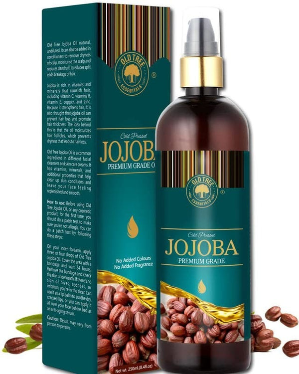 Old Tree Pure and Natural Jojoba Oil for Skin - 200 ml