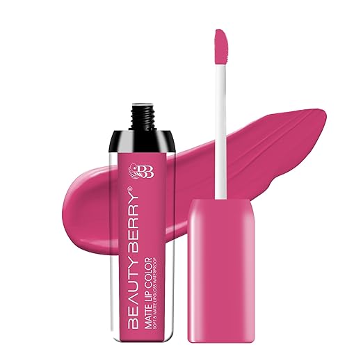 Beauty Berry Soft & Matte Waterproof Lip Color Liquid Lipstick 13 Girls Talk - 4.5 ml