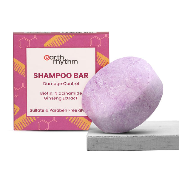 Earth Rhythm Biotin Shampoo Bar(Card Board) - 80 gms