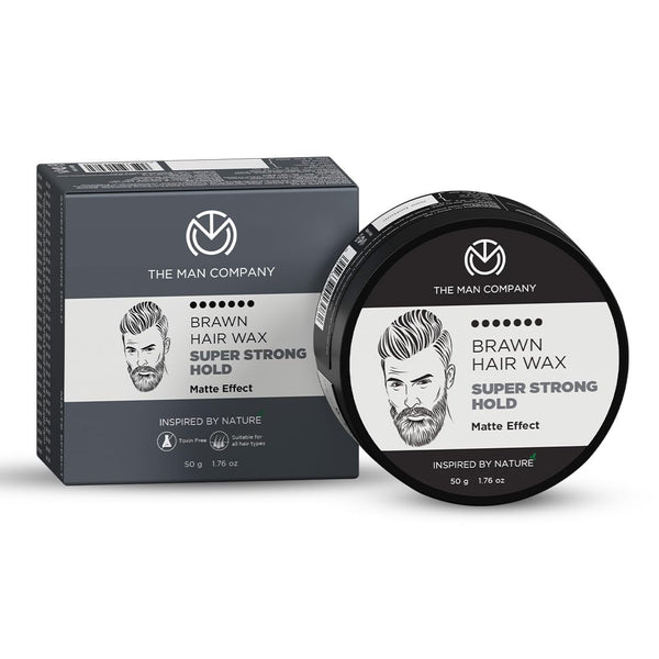 The Man Company Brawn Hair Wax Almond & Argan Oil - 50 ml