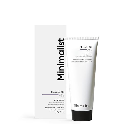 Minimalist Marula Oil 5% Face Moisturizer - 50 gms