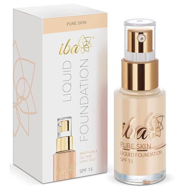 Iba Pure Skin Liquid Foundation - Snow White - 30 ml