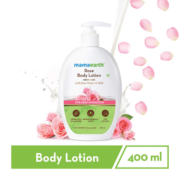 Mamaearth Rose Body Lotion (Pack Of 1)