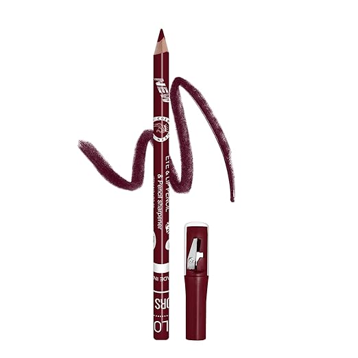 Colors Queen Lip & Eye Pencil Matt Purple (Matte) - 2 gms
