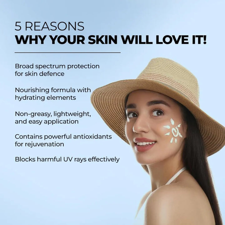 TYC - TRUST YOUR CHOICE Skin Repair Invisible Sunscreen Stick With Spf 50++++ For Oily, Dry, And Combination Skin For Men And Women Uv A/Uvb Protection, Non-Sticky Ayurvedic And Natural 