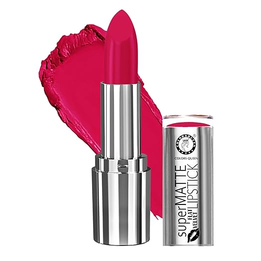 Colors Queen Lipstick Rose Pink (Matte) - 4 gms