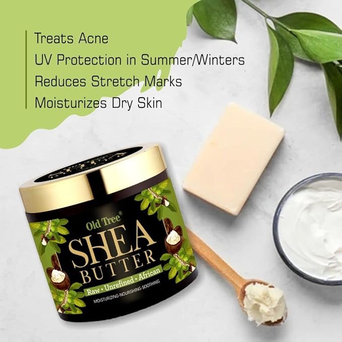 Old Tree Raw African Shea Body Butter - 100 gms