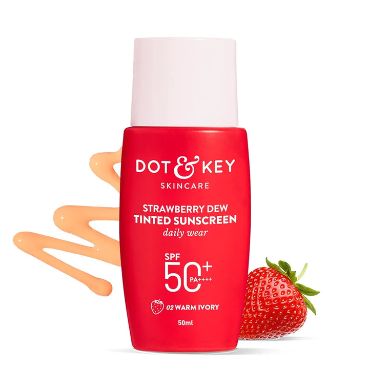 Dot & Key Strawberry Dew Tinted Sunscreen SPF 50+ Pa++++ - 50 ml