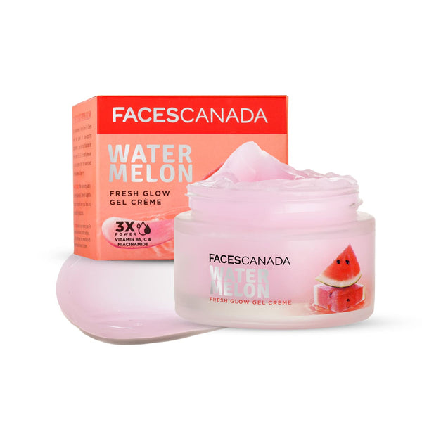 Faces Canada Watermelon Fresh Glow Gel Creme - 50 gms