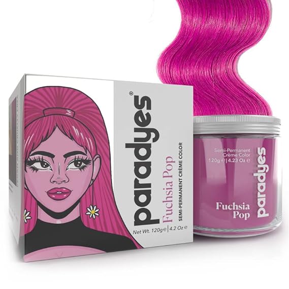 Paradyes Semi Permanent Fuchsia Pop - 120 gms