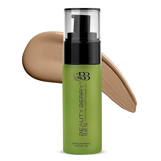 Beauty Berry Olive Oil Hydrating Liquid Foundation Natural Nude - 45 ml