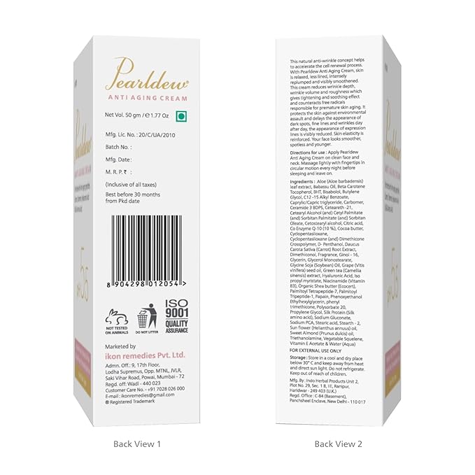 Pearldew Anti-aging Cream - 50 Gms