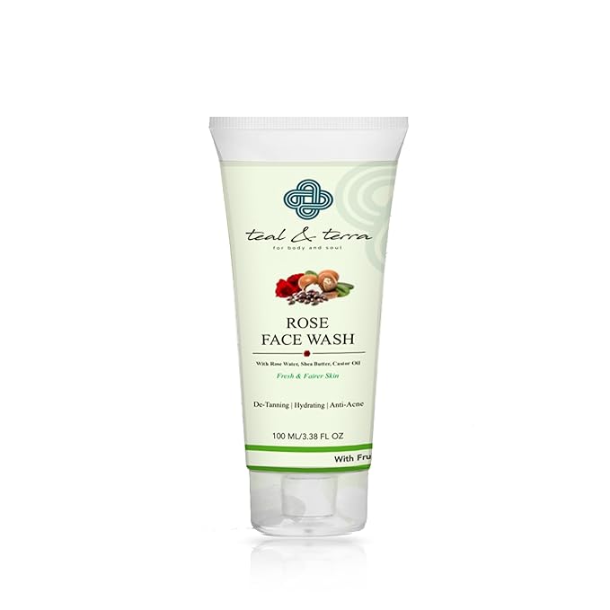 Teal & Terra Rose Face Wash - 100 Ml
