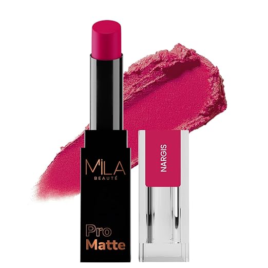Mila Beaute Pro Matte Lipstick Nargis - 4.2 gms