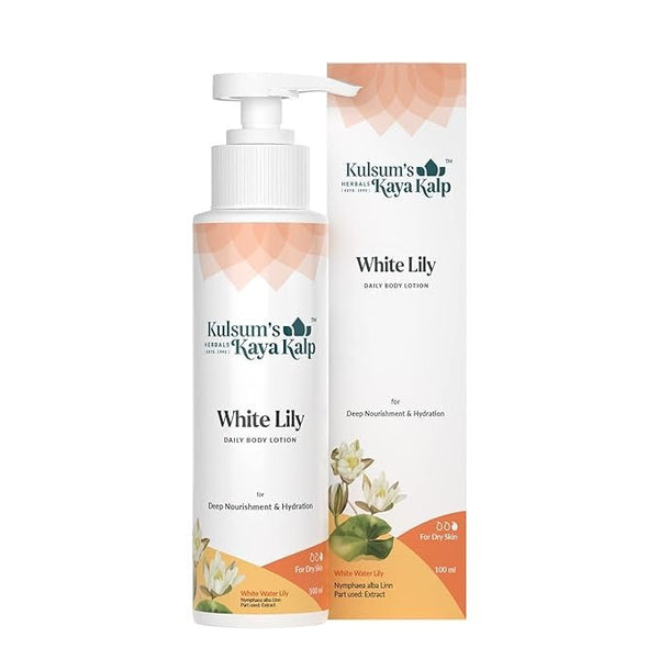 Kulsum's Kaya Kalp Herbals White Lily Daily Body Lotion - 100 ml