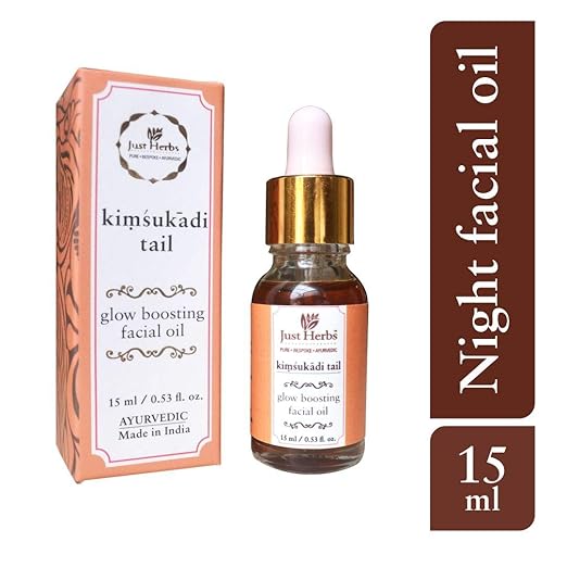 Just Herbs Kimsukadi Tail - Glow Boosting Facial Oil - 30ml