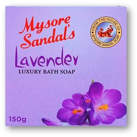 Mysore Sandal Lavender Luxury Bath Soap - 150 gms