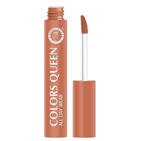 Colors Queen All Day Wear Liquid Lipstick Nude Show - 12 gms