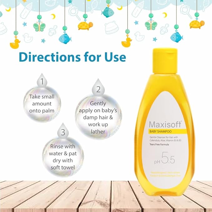 Maxisoft Baby Shampoo - 100 Ml