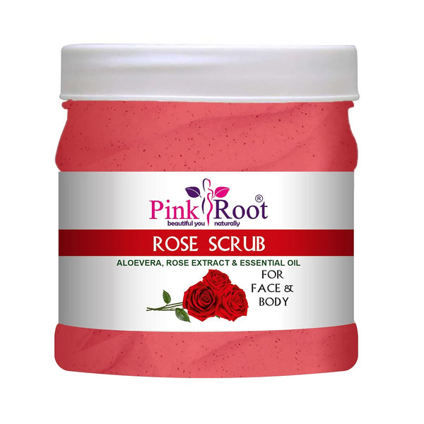 Pink Root Rose Exfoliating Facial Scrub - 500 ml