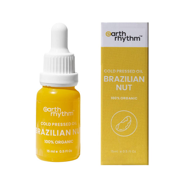 Earth Rhythm Brazilian Nut Cold Pressed Facial Oil- 15 gms