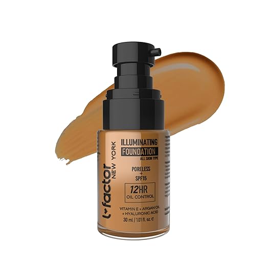 L Factor New York Illuminating HD Foundation Clay - 30 ml