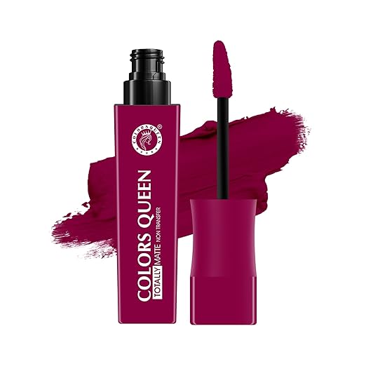 Colors Queen Totally Matte Liquid Lipstick 10 Fall in Love - 7.5 gms