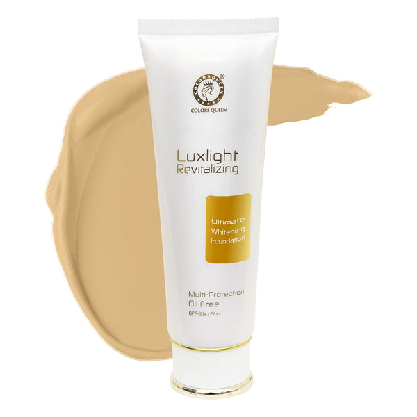 Colors Queen Lux Light Revitalizing Foundation 02 Natural - 50 gms