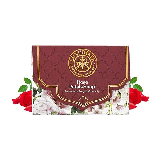 Luxuriate Rose Petals Soap - 125 gms