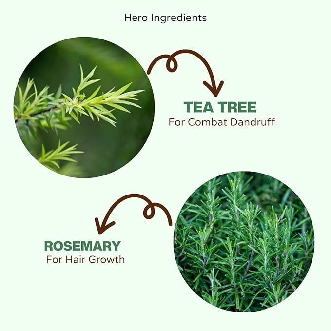 Treezio Tea Tree & Rosemary Shampoo - 250 gms