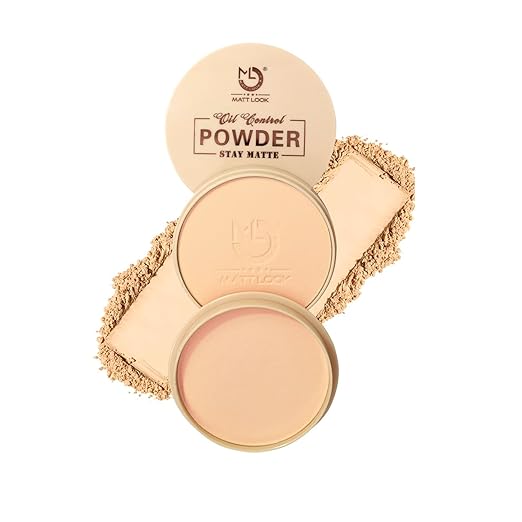 Mattlook Cc Oil Control Pressed Powder Stay Matte Pressed Powder 03 Natural- 20 gms