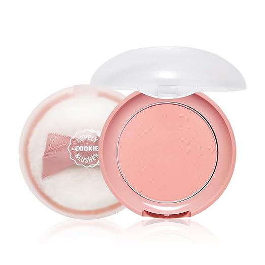 Etude House Lovely Cookie Blusher for Face Makeup PeachChouxW - 4 gms