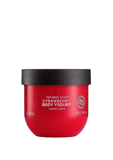 The Body Shop Vegan Body Yogurt Strawberry Cream - 200 ml