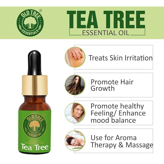 Old Tree Pure & Natural Tea Tree Essential Oil - 15 ml