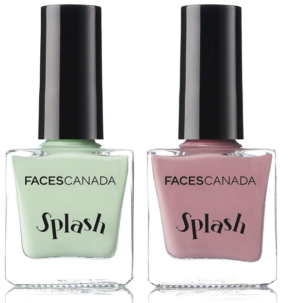 Faces Canada Splash Nail Enamel Floral Dream & Linty Combo