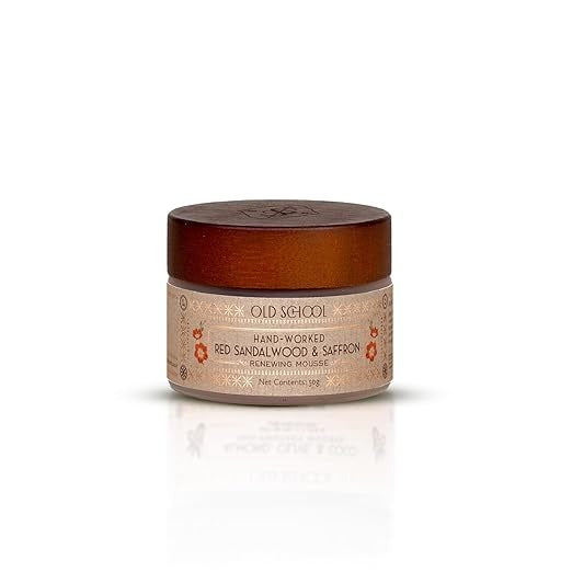 Old School Rituals Red Sandalwood & Saffron Age-Defying Face Moisturiser - 50 gms
