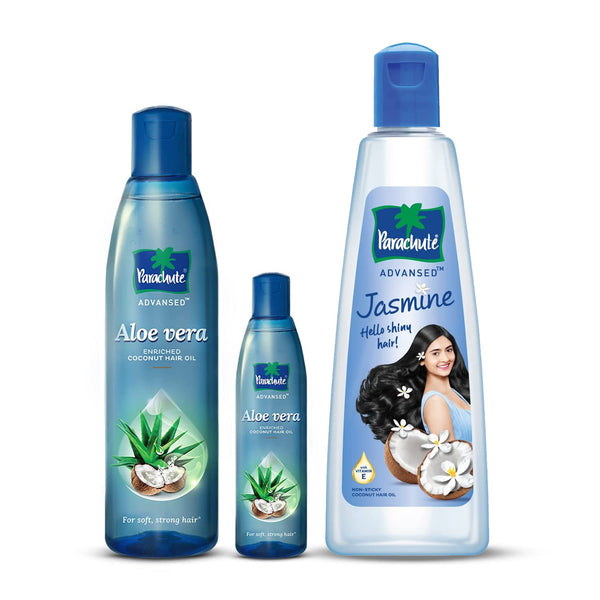 Parachute Advansed Aloe Vera Enriched Coconut Hair Oil & Jasmine Coconut Hair Oill